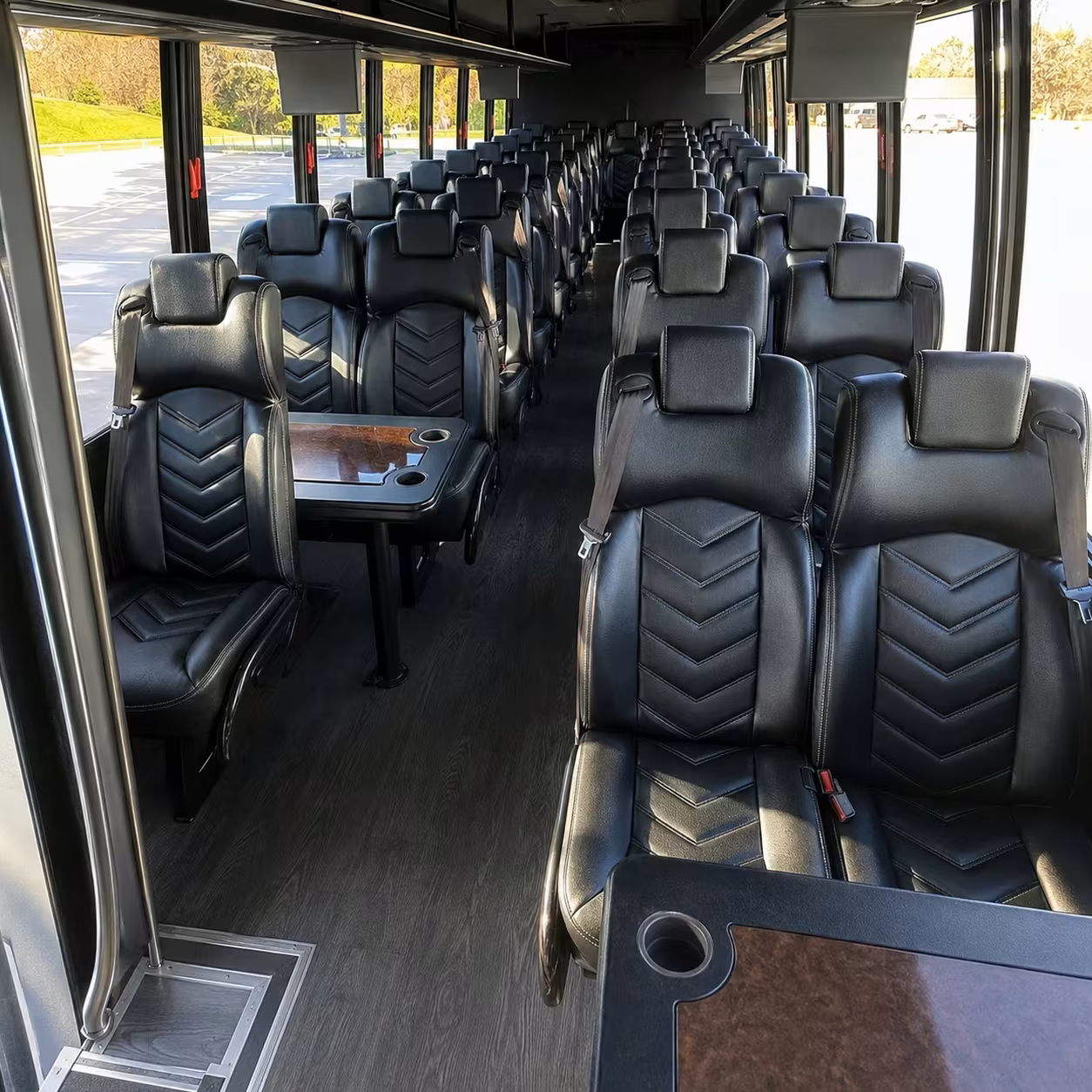 30 passenger minibus interior