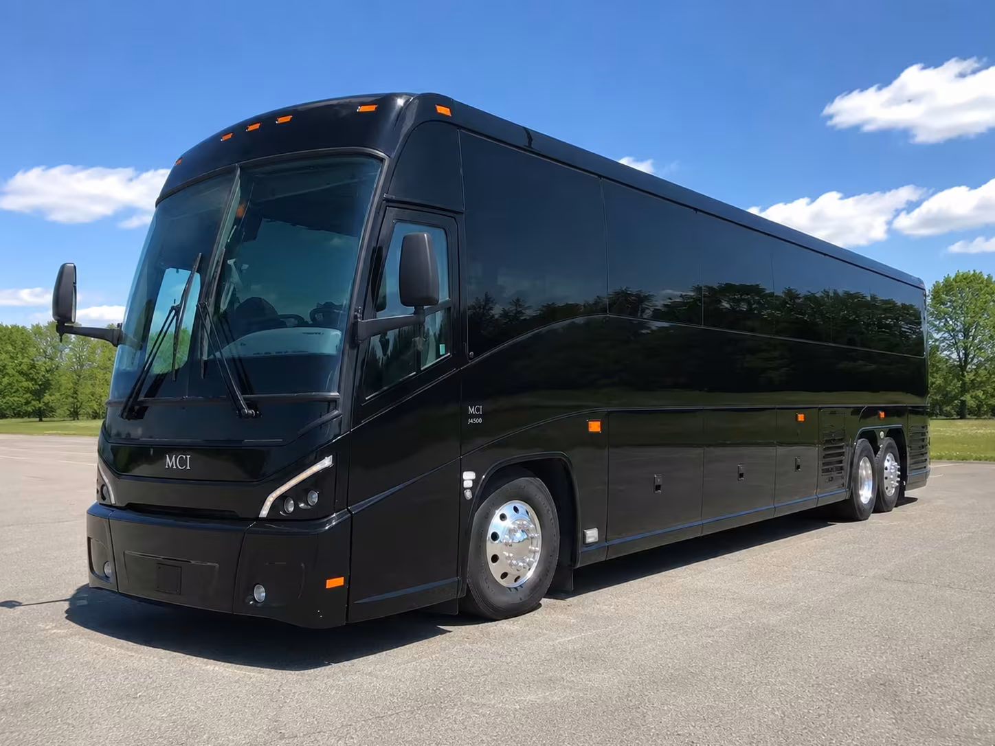 56 passenger charter bus