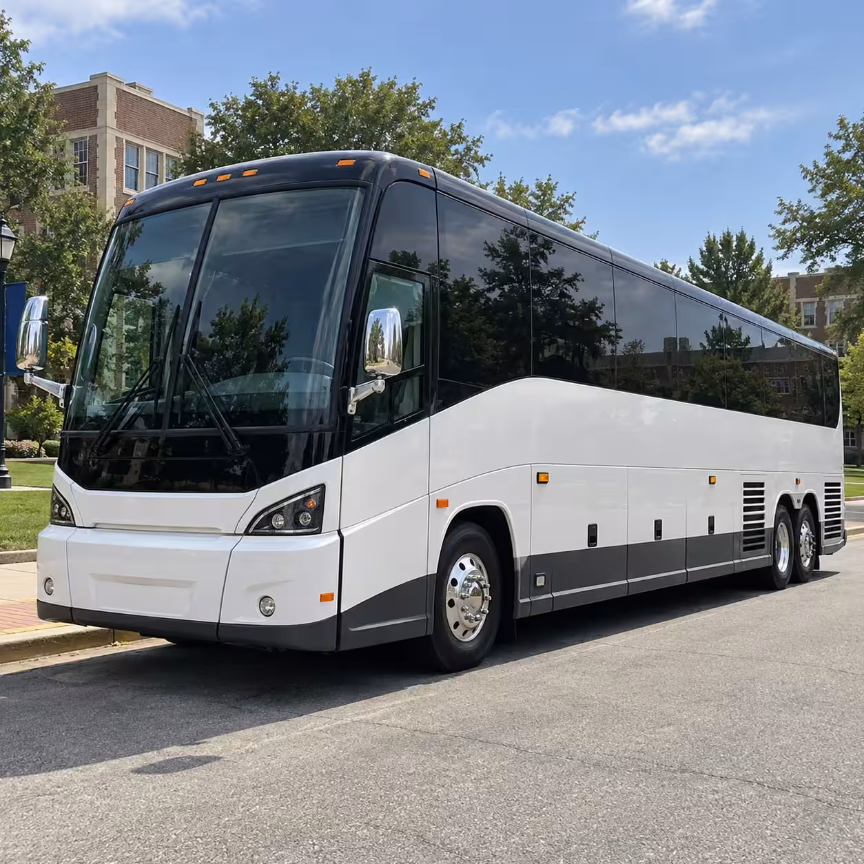 charter bus rentals for large west palm beach prom groups