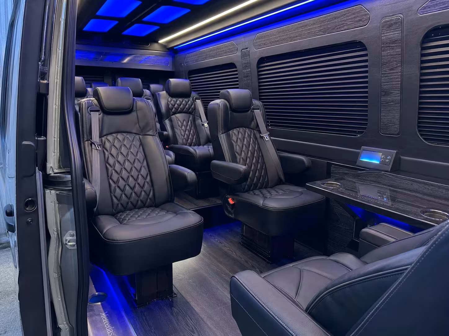 sprinter van transportation for groups and events across west palm beach