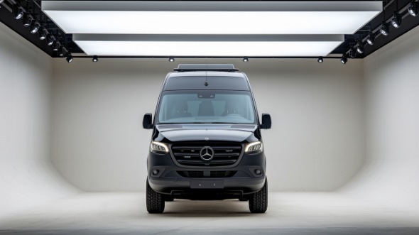 sprinter van with driver