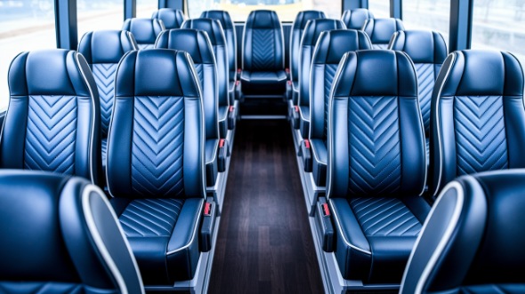 west palm beach 15 passenger minibus inside