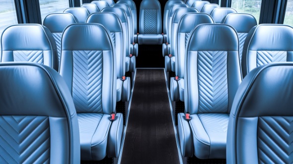 west palm beach 15 passenger minibus interior