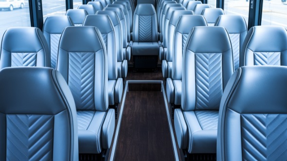 west palm beach 20 passenger minibus interior