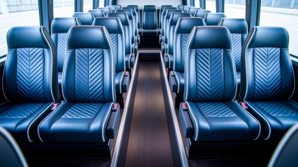 west palm beach 25 passenger minibus inside