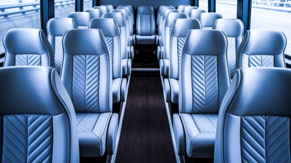 west palm beach 25 passenger minibus interior
