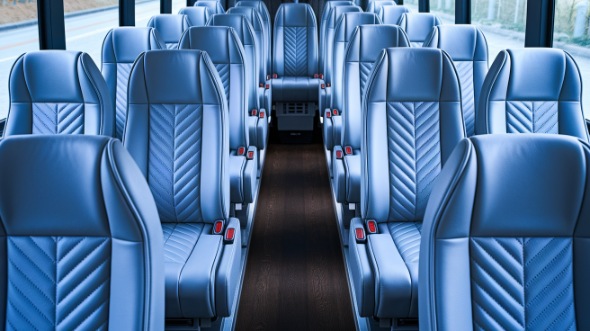 west palm beach 28 passenger minibus inside