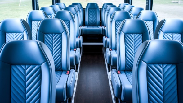 west palm beach 30 passenger minibus interior