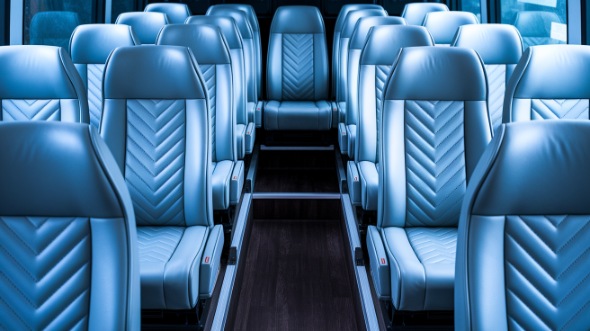 west palm beach 35 passenger minibus inside