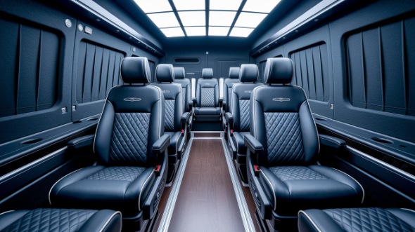 west palm beach sprinter van with driver interior
